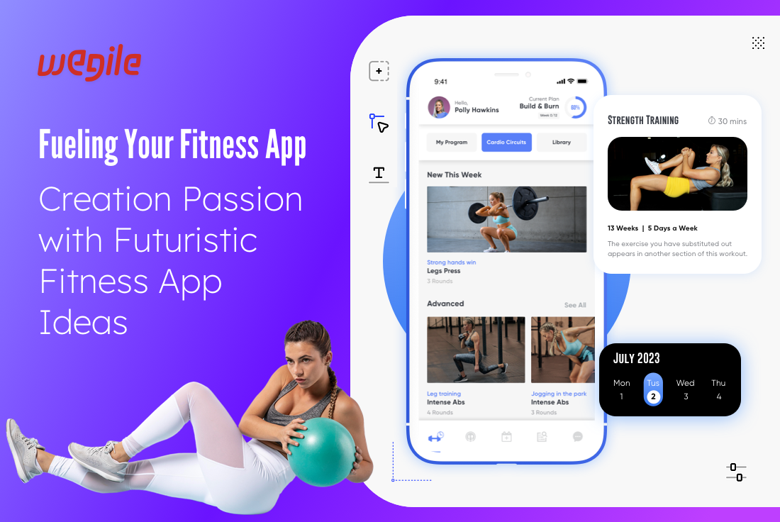 Keep Fit. UI Design for Fitness Apps